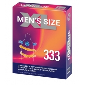 Стимулирующая насадка на пенис MEN SIZE 333 - Sitabella - в Миассе купить с доставкой