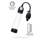 Прозрачная механическая помпа Roald с манометром - Sexus - в Миассе купить с доставкой