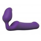 Фиолетовый безремневой страпон Queens L - Adrien Lastic - купить с доставкой в Миассе