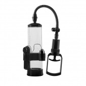 Прозрачная вакуумная помпа с вибрацией Vibrating Penis Pump - Dream Toys - в Миассе купить с доставкой