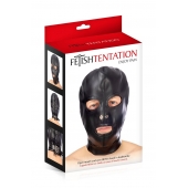 Маска-шлем с прорезями для глаз и рта - Fetish Tentation - купить с доставкой в Миассе