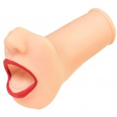 Мастурбатор-ротик с алыми губами - ToyFa - в Миассе купить с доставкой