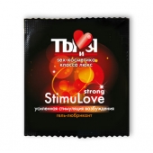 Разогревающий гель-лубрикант Stimulove Strong в одноразовой упаковке - 4 гр. - Биоритм - купить с доставкой в Миассе