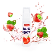Гель-смазка Tutti-frutti с земляничным вкусом - 30 гр. - Биоритм - купить с доставкой в Миассе