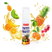 Гель-смазка Tutti-frutti со вкусом тропических фруктов - 30 гр. - Биоритм - купить с доставкой в Миассе