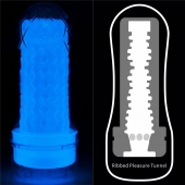 Светящийся в темноте мастурбатор Lumino Play Masturbator Ribbed - Lovetoy - в Миассе купить с доставкой