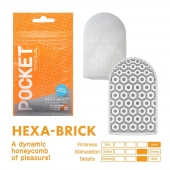 Карманный мастурбатор HEXA-BRICK - Tenga - в Миассе купить с доставкой