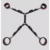 Изысканный набор фиксаций на кровати Reversible Under Mattress Restraint Set - Fifty Shades of Grey - купить с доставкой в Миассе
