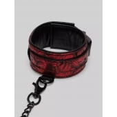 Красно-черные оковы Reversible Faux Leather Ankle Cuffs - Fifty Shades of Grey - купить с доставкой в Миассе