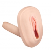 Мастурбатор-вагина с вибрацией и выносным пультом управления REALSTUFF SMOOTH   BALD - Dream Toys - в Миассе купить с доставкой