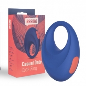 Синее эрекционное кольцо RRRING Casual Date Cock Ring - FeelzToys - в Миассе купить с доставкой
