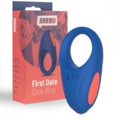 Синее эрекционное кольцо RRRING First Date Cock Ring - FeelzToys - в Миассе купить с доставкой