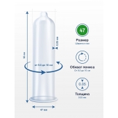 Презервативы MY.SIZE размер 47 - 3 шт. - My.Size - купить с доставкой в Миассе