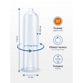 Презервативы MY.SIZE размер 57 - 3 шт. - My.Size - купить с доставкой в Миассе