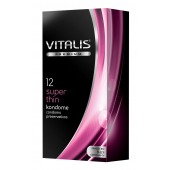 Ультратонкие презервативы VITALIS PREMIUM super thin - 12 шт. - Vitalis - купить с доставкой в Миассе
