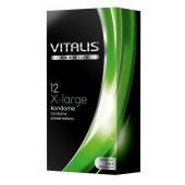 Презервативы увеличенного размера VITALIS PREMIUM x-large - 12 шт. - Vitalis - купить с доставкой в Миассе