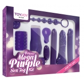 Эротический набор Toy Joy Mega Purple - Toy Joy - купить с доставкой в Миассе