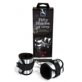 Серо-черные наручники Totally His - Fifty Shades of Grey - купить с доставкой в Миассе