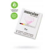 Супертонкие презервативы Masculan Pur - 3 шт. - Masculan - купить с доставкой в Миассе