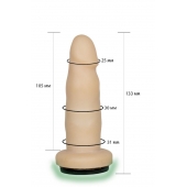 Телесная насадка Harness - 13,3 см. - LOVETOY (А-Полимер) - купить с доставкой в Миассе