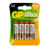 Батарейки алкалиновые GP Ultra Alkaline AA/LR6 - 4 шт. - Элементы питания - купить с доставкой в Миассе