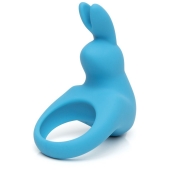 Голубое эрекционное виброкольцо Happy Rabbit Rechargeable Rabbit Cock Ring - Happy Rabbit - в Миассе купить с доставкой