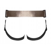 Бронзовый пояс для насадок Curious Harness - Strap-on-me - купить с доставкой в Миассе