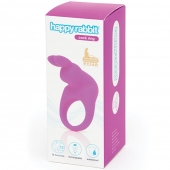 Фиолетовое эрекционное виброкольцо Happy Rabbit Rechargeable Rabbit Cock Ring - Happy Rabbit - в Миассе купить с доставкой