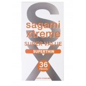 Ультратонкие презервативы Sagami Xtreme Superthin - 36 шт. - Sagami - купить с доставкой в Миассе