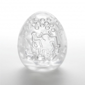 Мастурбатор-яйцо Keith Haring EGG DANCE - Tenga - в Миассе купить с доставкой