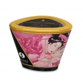 Массажная свеча Rose Petals с ароматом розы - 170 мл. - Shunga - купить с доставкой в Миассе