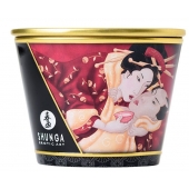 Массажная  свеча Sparkling Strawberry Wine с ароматом клубничного вина - 170 мл. - Shunga - купить с доставкой в Миассе