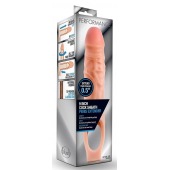 Телесная насадка на пенис 9 Inch Cock Sheath Extender - 22,2 см. - Blush Novelties - в Миассе купить с доставкой