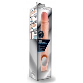 Телесная насадка на пенис 10 Inch Cock Sheath Extender - 25 см. - Blush Novelties - в Миассе купить с доставкой