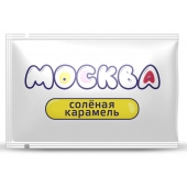 Универсальная смазка с ароматом солёной карамели  Москва Вкусная  - 10 мл. - Москва - купить с доставкой в Миассе
