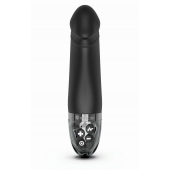 Черный вибратор с электростимуляцией Real Deal Neal - 16,5 см. - MyStim - купить с доставкой в Миассе