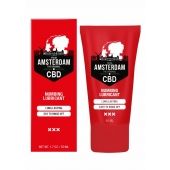 Пролонгирующий лубрикант Numbing CBD from Amsterdam - 50 мл. - Shots Media BV - купить с доставкой в Миассе
