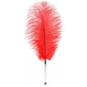 Красное страусовое пёрышко - ToyFa - купить с доставкой в Миассе