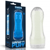 Светящийся в темноте мастурбатор Lumino Play Masturbator Pocketed - Lovetoy - в Миассе купить с доставкой
