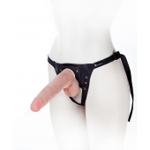 Фаллоимитатор на поясе Harness - 22,5 см. - LOVETOY (А-Полимер) - купить с доставкой в Миассе