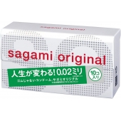 Ультратонкие презервативы Sagami Original 0.02 - 10 шт. - Sagami - купить с доставкой в Миассе