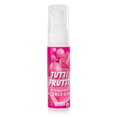 Интимный гель на водной основе Tutti-Frutti Bubble Gum - 30 гр. - Биоритм - купить с доставкой в Миассе