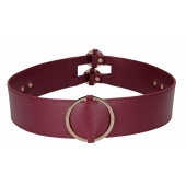 Бордовый ремень Halo Waist Belt - размер L-XL - Shots Media BV - купить с доставкой в Миассе