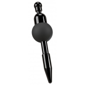 Черный уретральный вибростимулятор Vibrating Penis Plug - Orion - купить с доставкой в Миассе