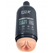 Телесный мастурбатор-вагина Shower Therapy Milk Me Honey - Pipedream - в Миассе купить с доставкой