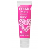 Возбуждающий гель на водно-силиконовой основе Cosmo Vibro с ароматом земляники - 50 гр. - Биоритм - купить с доставкой в Миассе