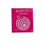 Стимулирующий интимный крем для женщин Cosmo G-spot - 2 гр. - Биоритм - купить с доставкой в Миассе