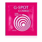 Стимулирующий интимный крем для женщин Cosmo G-spot - 2 гр. - Биоритм - купить с доставкой в Миассе