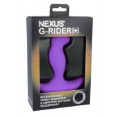 Фиолетовый вибромассажер простаты Nexus G-Rider+ - 12,6 см. - Nexus Range - в Миассе купить с доставкой