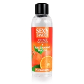 Массажное масло Sexy Sweet Fresh Orange с ароматом апельсина и феромонами - 75 мл. - Биоритм - купить с доставкой в Миассе